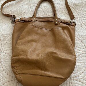 Garnet Hill - Made in Italy Vitoria Tote Bag with Crossbody Strap